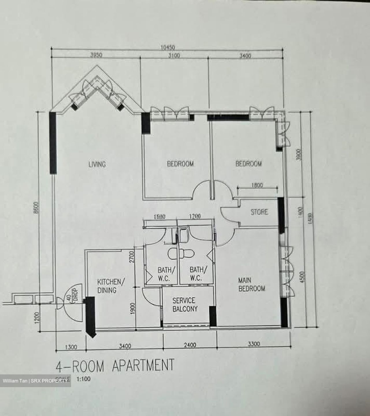 Blk 38 Cambridge Road (Kallang/Whampoa), HDB 4 Rooms #582233691